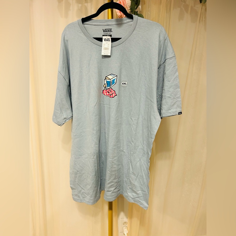 Vans Light Blue Graphic Tee